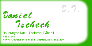 daniel tschech business card